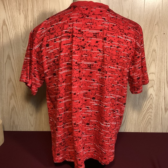 King Maker multi color distressed T-shirt mens  large - Picture 5 of 7